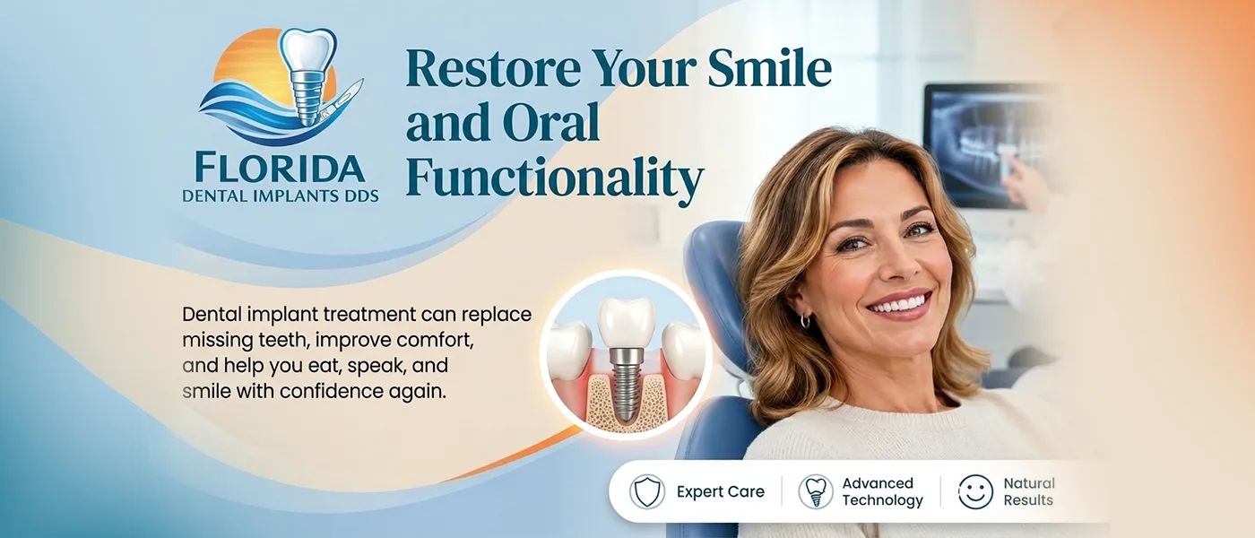 Restore Your Smile and Oral Functionality. Dental implant treatment can replace missing teeth, improve comfort, and help you eat, speak, and smile with confidence again. Expert care, advanced technology, natural results.